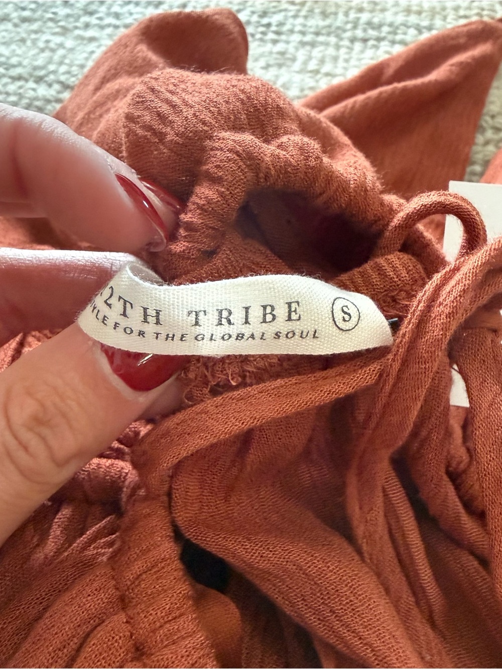 12th Tribe Augustine Jumpsuit Size Small - Picture 4 of 7